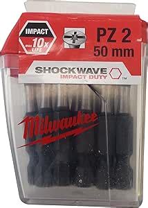 Milwaukee Shockwave Bit Box X Pz Bits Mm Lang