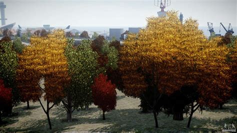 Realistic trees 1.2 for GTA 4