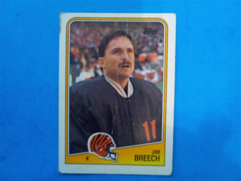 Jim Breech Ungraded 1988 Topps