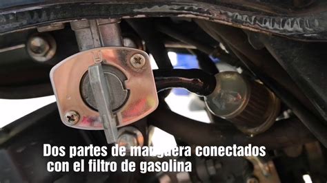 Reparación De Moto En La Casa La Manguera De Gasolina Fix Arreglar Moto Youtube