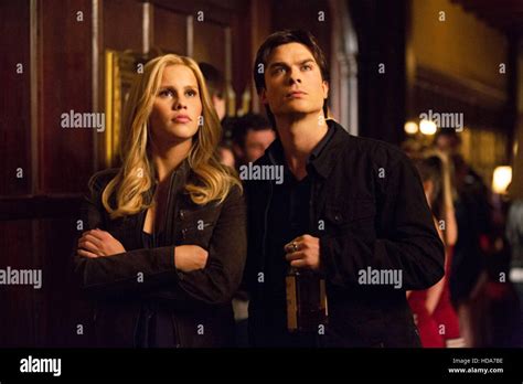 THE VAMPIRE DIARIES L R Claire Holt Ian Somerhalder In Bring It On