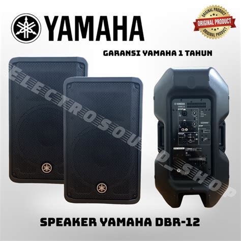 Jual Speaker Aktif Yamaha DBR12 12inch Yamaha DBR 12 ORIGINAL 2