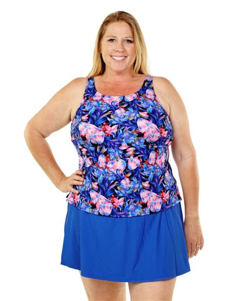 T H E Mastectomy Tankini Top Great Coverage Queen Size Wph