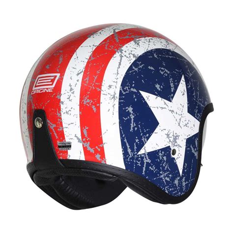 Origine Spirit Rebel Star Open Face Helmet Multicolor Motardinn