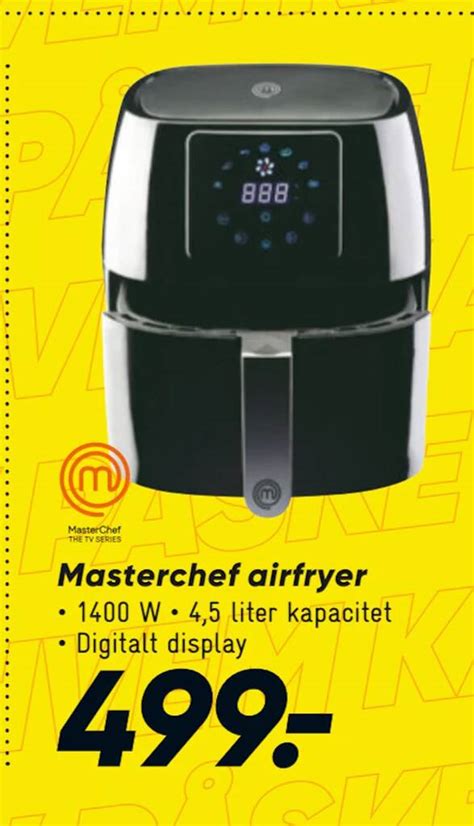 Masterchef Airfryer Tilbud Hos Bilka