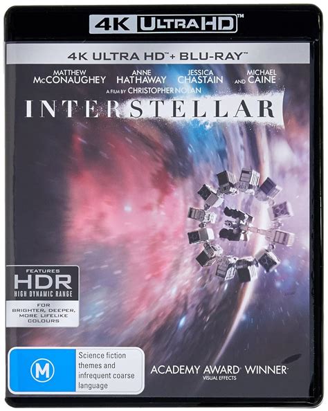 Amazon.com: Interstellar 4K UHD Blu-ray | Matthew McConaughey ...