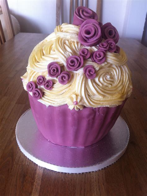 Giant Roses Cupcake Rose Cupcakes Desserts Cake