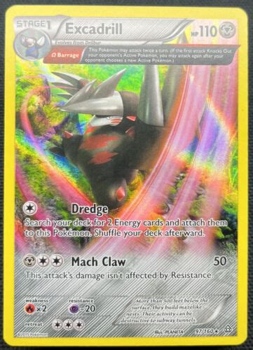 Excadrill Holo Rare Xy Primal Clash Nm Ebay