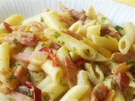 P Tes Pennes Aux Lardons Recette Ptitchef