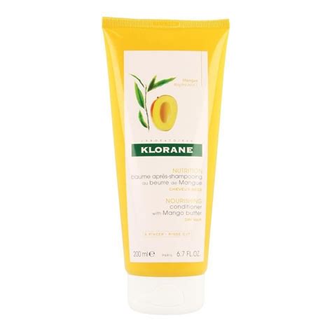 Klorane Baume Apres Shampoing Au Beure De Mangue Ml Parapharmacie