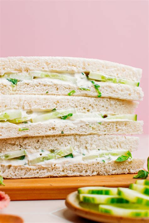 Vegan Cucumber Sandwiches Full Of Plants Karinokada