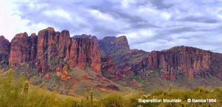 Superstition Mountain Arizona, Near Apache Junction