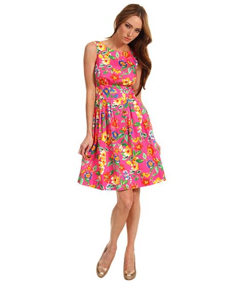 Kate Spade Petal Floral Sonja Dress In Pink Lyst