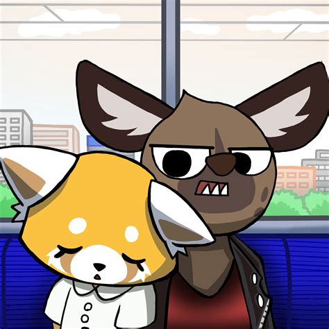 204617 Safe Artistsinisouda Haida Aggretsuko Retsuko