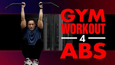 Gym Abs Workout For Men Over 40 Build A Six Pack Youtube