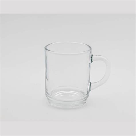 Mug En Verre Transparent Mascaron