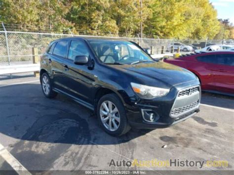 4A4AP3AW7FE030265 MITSUBISHI OUTLANDER SPORT ES View History And