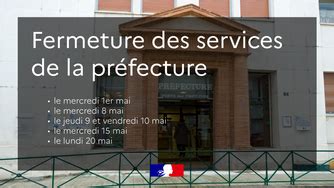 Fermeture Des Services De La Pr Fecture Actualit S Les Services De