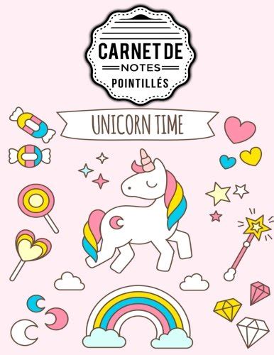 Buy Carnet De Notes Pointill S A Licorne Dot Point Bullet Journal