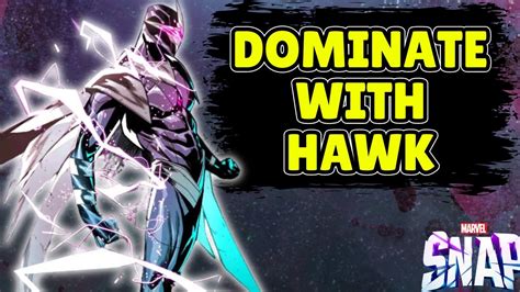 Domainte The Meta With This Deck Darkhawk Deck Marvel Snap Youtube