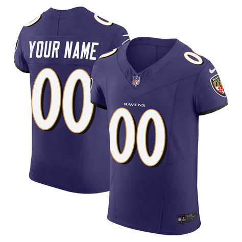 Ravens Vapor Elite Custom Jersey All Stitched Hypefavo Store