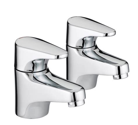 Bristan Jute Chrome Pillar Bath Taps Ju 3 4 C