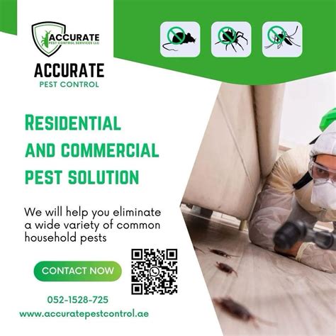 Residential And Commercial Pest Solution In Dubai By Accurate Pest