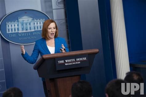 Photo: Press Secretary Jen Psaki Delivers Daily Press Briefing ...