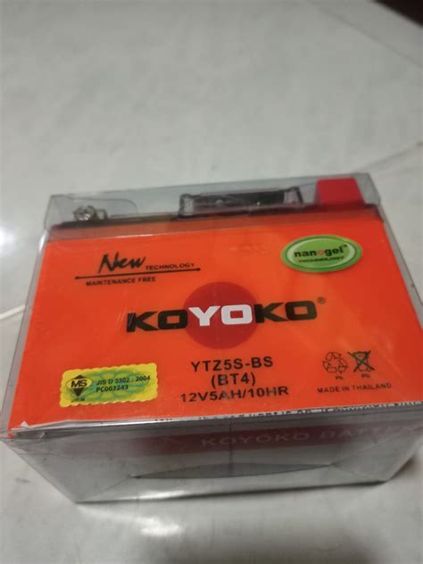 KOYOKO BATTERY YTZ5S BS Use For SNIPER JUPITER X1R FZ150i R15