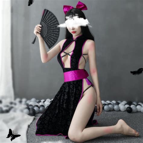Sexy Lingerie Exotic Dress Intimate Cheongsam Uniform Costumes Cosplay