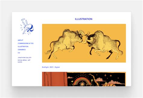 13 Unique Illustrator Portfolio Examples & Tips for Yours