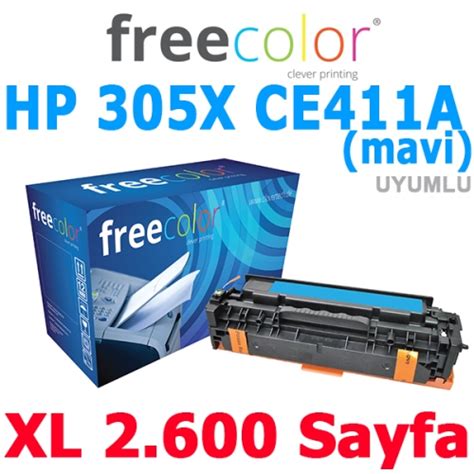 Freecolor M C Frc Hp A Ce A Sayfa Cyan Muadil Lazer