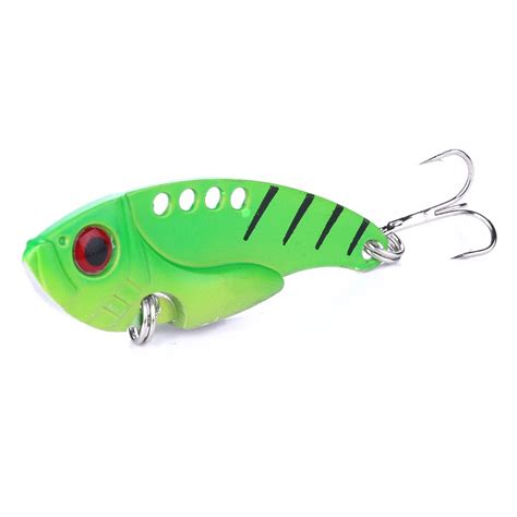 Hiumi Pc Classic Metal Vib Lures Cm G Spinner Spoon Sequins Fishing