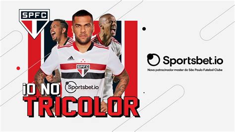 Sportsbet io é o novo patrocinador máster do São Paulo SPFC