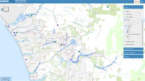 Which San Diego areas have the highest flood risk?