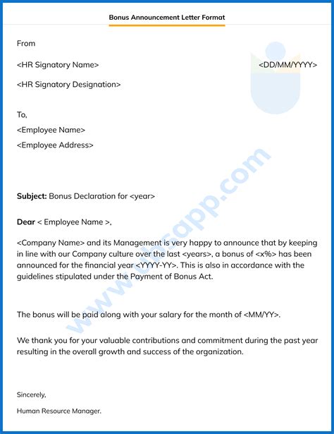 Incentive Declaration Letter For Employee IMAGESEE