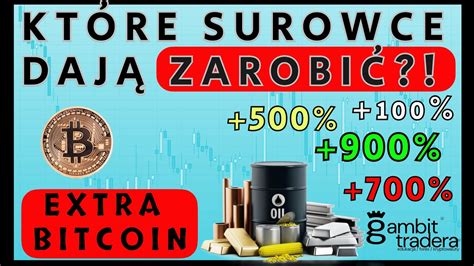 KTÓRE SUROWCE DAJĄ ZAROBIĆ BITCOIN EXTRA ANALIZY YouTube