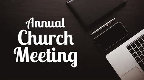 Annual Business Meeting Graphics For The Church Logos Sermons