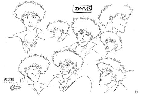 Animation Obsessive On Twitter Model Sheets For Cowboy Bebop