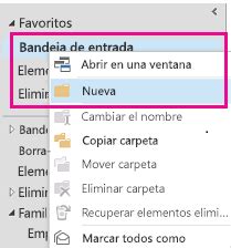 Crear Una Subcarpeta Outlok Microinformatica