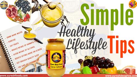 Tips For A Healthy Lifestyle For Adults Sureshfoods