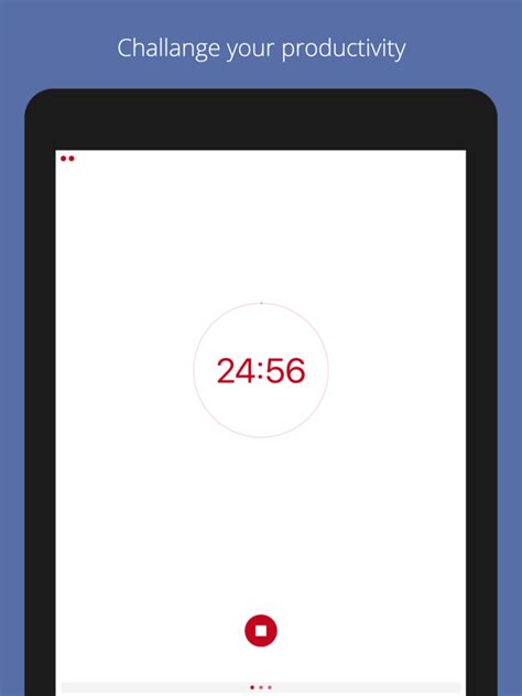 Pomodoro Timer Be Productive App Voor Iphone Ipad En Ipod Touch