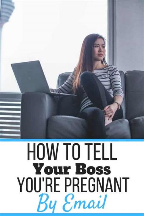 How To Tell Your Boss Youre Pregnant Email Examples Self