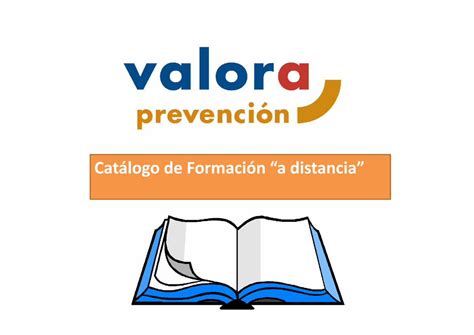 Pdf Cat Logo De Formaci N A Distancia Valora Prevenci N