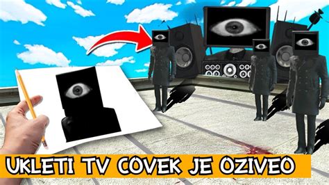 Nacrtao Sam Ukletog Tv Coveka I On Je Oziveo Youtube