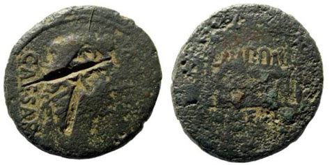 Publius Quinctilius Varus countermark. AE As (10.13 gm, 24mm). Pangerl 52