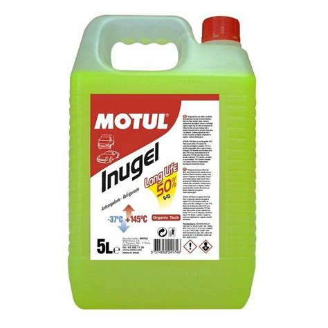 Líquido Refrigerante Motul Inugel Long Life 50 5L