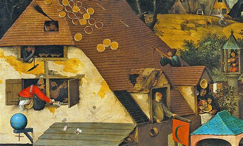 Bruegel The Elder Netherlandish Proverbs Detail A Photo On Flickriver