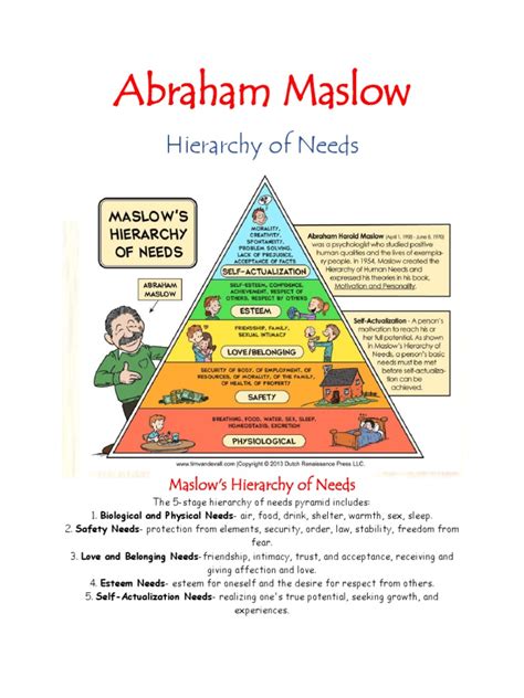 Abraham Maslow | PDF | Action (Philosophy) | Clinical Psychology