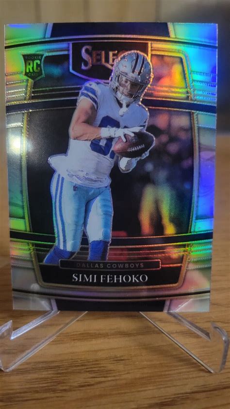 2021 Select Silver Concourse Prizm Simi Fehoko Rookie Card RC 83 EBay